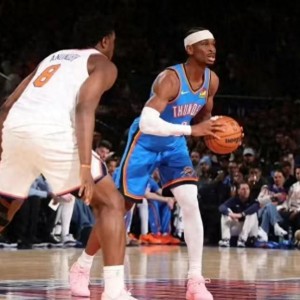 拒绝15分逆转，雷霆3分险胜尼克斯！布伦森18中5，SGA124场20+